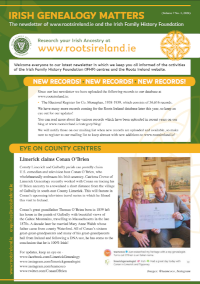 RootsIreland Newsletter Volume 7 No 1